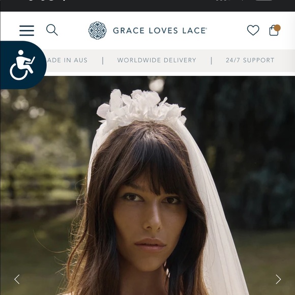 IVORY Monet Veil - Picture 4 of 8